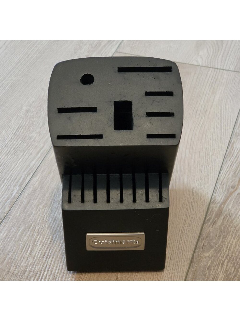 Cuisinart Black Wood Storage 10 Slot Knife Block